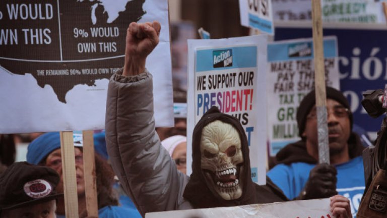 Над 300 арестувани от "Окупирай Уолстрийт"