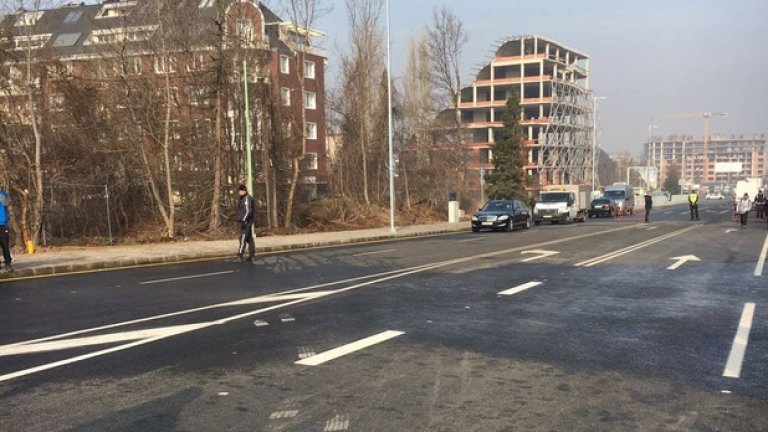По време на инспекцията на участъка заедно с кмета на София Йорданка Фандъкова, премиерът в оставка Бойко Борисов обяви, че всичко обещано е изпълнено