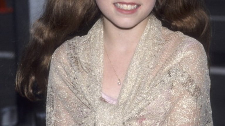 Ана Кендрик на наградите "Тони" през 1998 г.