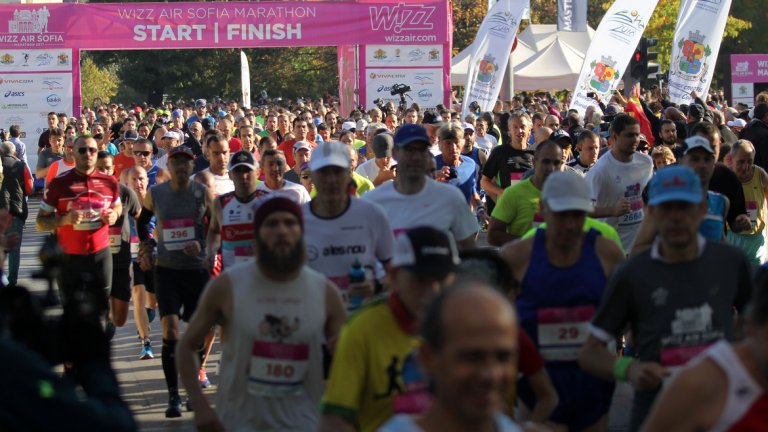 Започна Софийският маратон, има рекорден брой участници