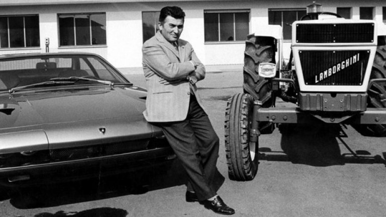 В началото на 60-те години Lamborghini произвежда трактори и автомобили