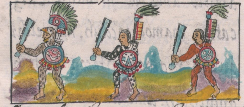Florentine_Codex_IX_Aztec_Warriors