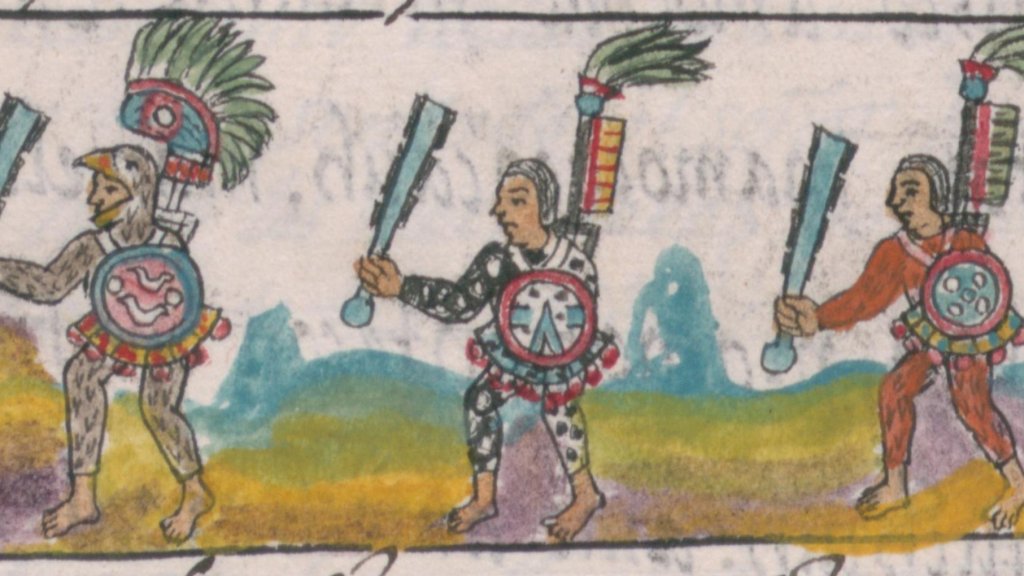 Florentine_Codex_IX_Aztec_Warriors