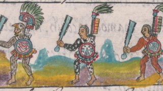 Florentine_Codex_IX_Aztec_Warriors