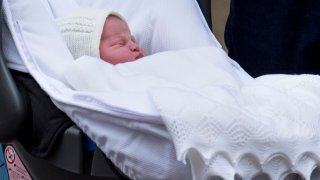 The Duke And Duchess Of Cambridge Depart The Lindo Wing With Their Second Child