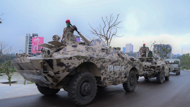 Етиопия е в разгара на гражданска война и на ръба на хуманитарна катастрофа
