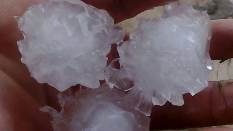 Градушката в Северна Гърция