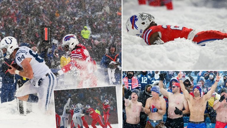 Това в Англия не беше нищо. Ето какво означава мач в истинска снежна буря!