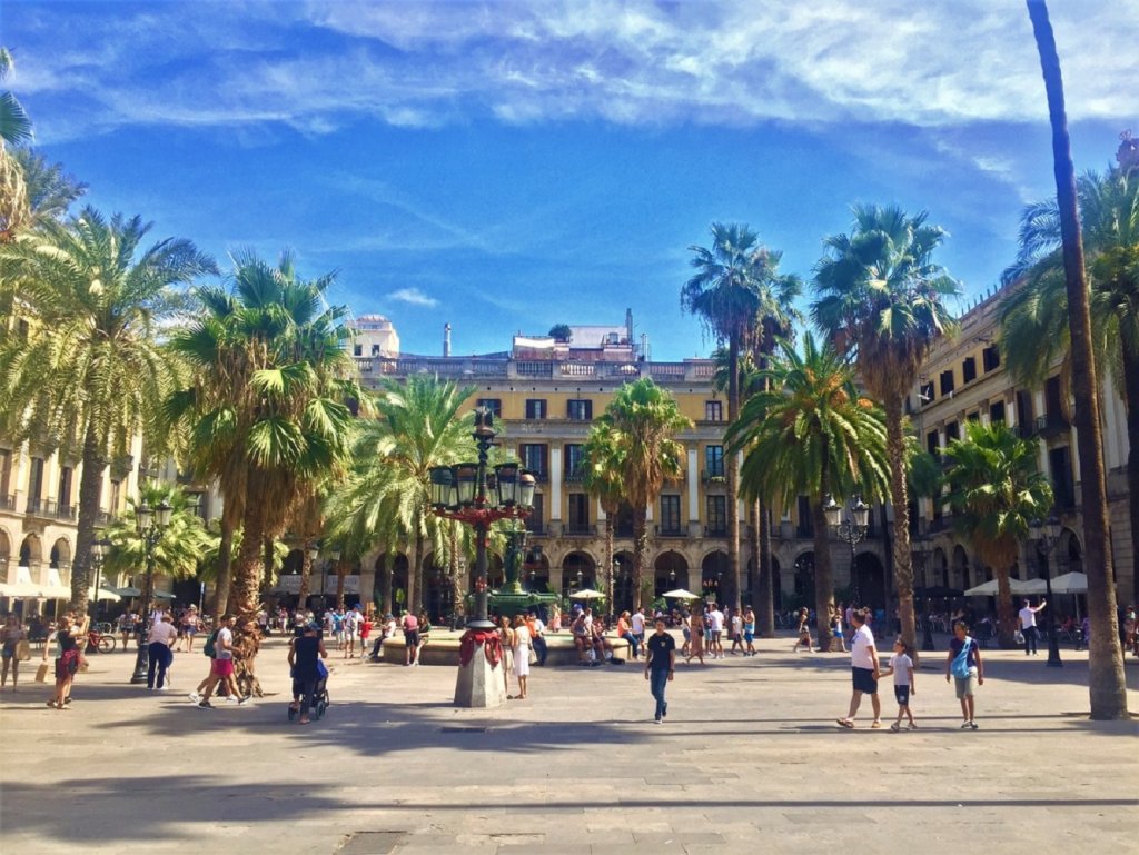 Sunshine in Barcelona