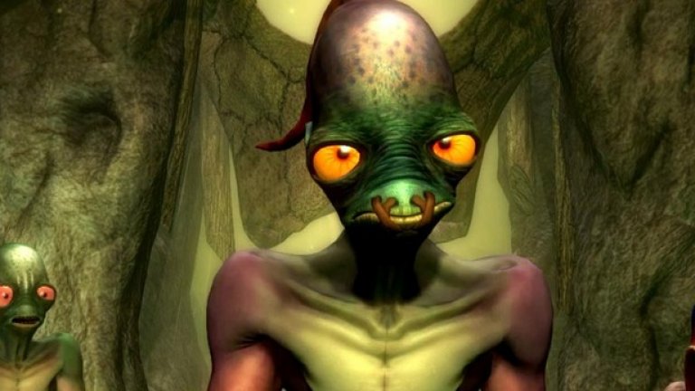 Abe (Oddworld: Abe's Oddysee)
През 1997 г. собствениците на PlayStation се запознаха с един от най-странните и неочаквани герои, украсили някога ТВ екрана. Роден като роб в зловеща месопреработвателна компания със съмнителна политика за човешки ресурси, мисията на Abe бе да освободи останалите работници и да създаде един по-добър свят. И всичко това, със зашита уста.
Комбинирайки платформър елементи с пъзели и стелт, Oddworld: Abe's Oddysee се оказа изненадващо успешна и бяха създадени няколко нейни продължения. След това обаче дойде епохата на 3D платформърите и Abe прекара последното десетилетие в сенките. Едва през 2014 г. видяхме New ‘n’ Tasty, която е римейк на оригиналната игра. Все пак, за разлика от повечето герои в тази класация, Abe има значителен шанс да се появи отново, тъй като в момента се работи по новата Oddworld: Soulstorm.
