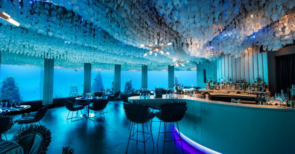 SEA Restaurant, Anantara Kihavah Villas, Maldives
