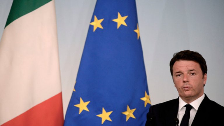 Матео Ренци, човекът, който изпи горчивата чаша след местните избори, но няма никакво намерение да подава оставка. „Факт е, че младите постигат по-добри резултати" - каза той.