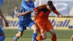 Гаджев асистира за първия гол на Старокин, а Славчев бе под обичайното си ниво.