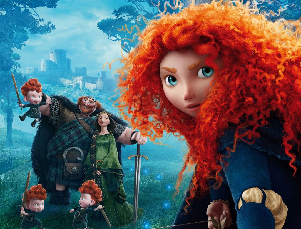 15. \"Brave\" 
Тъжно ни е да оставим \"Brave\" толкова назад в списък заради чудесните му качества. Протагонистът е жена, първата в историята на Pixar. Но въпреки че Мерида е чудесна, историята, която ни разказва, не е. Филмът прави грешка, типична з