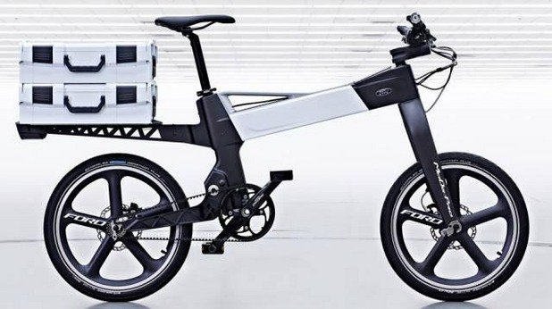  Шосеен велосипед: Ford MoDe:Pro  

 Страна: САЩ

 Идеите за оптимизиране на трафика в задръстените центрове на градовете предлагат вдъхновен, елегантен начин да се отървем от задръстванията. Ford са възприели охотно тази идея, проектирайки сгъваемия MoDe:Pro е-велосипед. 
 Той е предназначен за употреба от “куриери, електротехници и хора, занимаващи се с доставки на стоки и услуги”, предполага се, след като паркират своя работлив микробус Ford Transit Connect. Маршрутът до предварително избраната дестинация се предава не чрез потенциално разсейващ смартфон, а чрез тактилна обратна връзка до кормилото на велосипеда, което вибрира, за да покаже правилната посока, в която да завиете.  Ей това, любители на състезанията, се нарича "да чувстваш пътя".

 Цена: не е известна