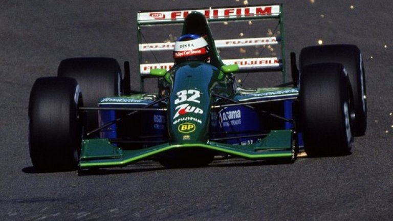 Михаел дебютира с Jordan във Формула 1 през 1991 година