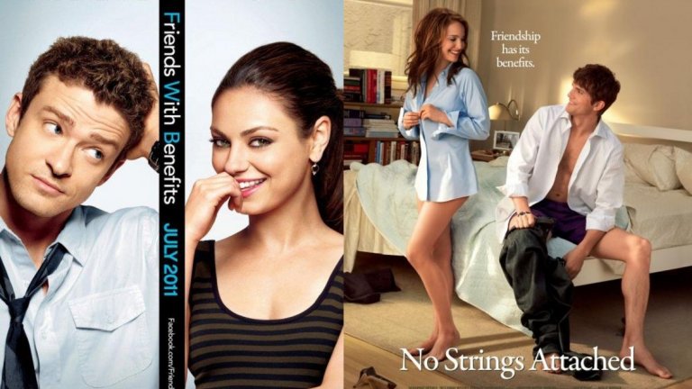 Friends with Benefits и No Strings Attached
2011-а беше годината на романтичните комедии с двойка приятели, които решават да правят секс един с друг, защото нямат време за нищо по-сериозно от това, но след това вземат, че се влюбват. На зрителите беше оставено да си изберат дали Аштън Къчър и Натали Портман им допадат повече от Джъстин Тимбърлейк и Мила Кунис, или обратното.