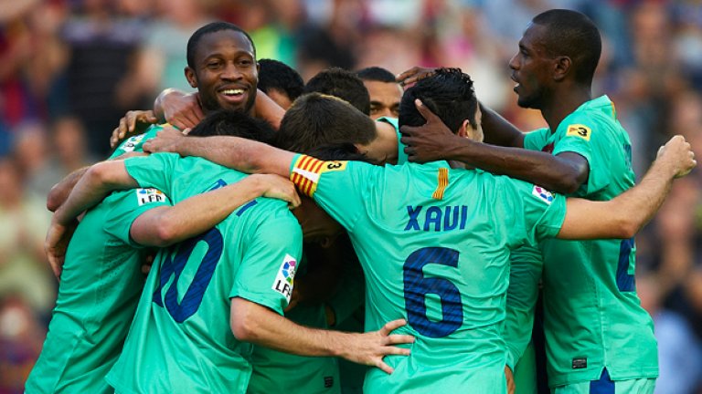 "Ние сме част от едно уникално време за Барселона и трябва да се усмихваме и да се наслаждаваме на живота", убеден е Жерар Пике