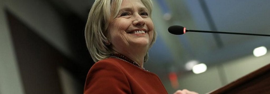 Hillary Clinton Speaks At Political Journalism Awards Ceremony