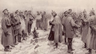 Christmas Truce 1914, as seen by the Illustrated London News.