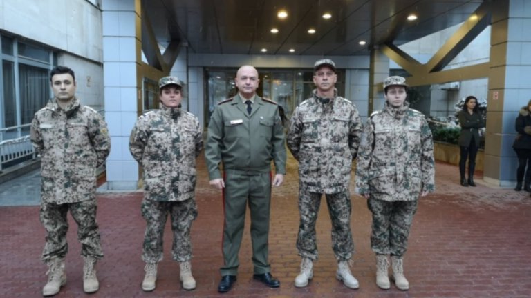 Екипът е част от Мисията на ЕС за обучение на местните сили за сигурност