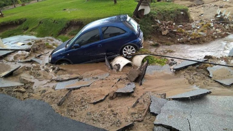 Наводнения в Халкидики и Северна Гърция