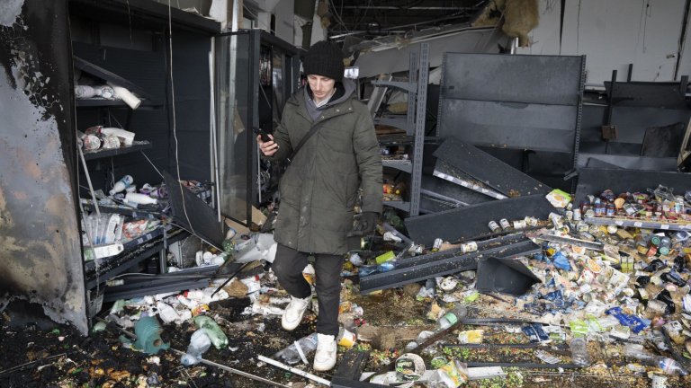 Европейските лидери ще отбележат в Киев годишнина от войната (снимката е архивна)