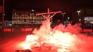 Акцията на Павел Крисевич е срещу тормоза над руски политически активисти