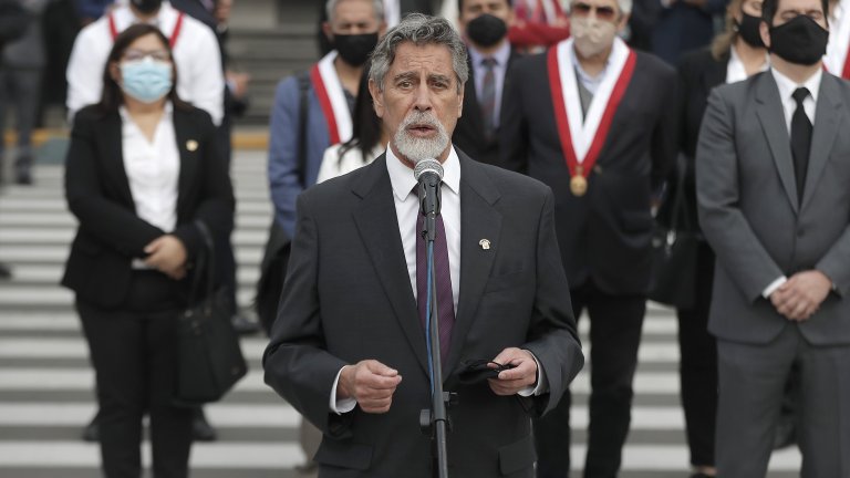 Перу с трети нов президент в рамките на месец