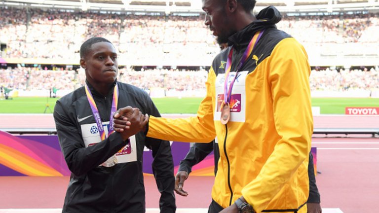 Колман победи Светкавицата в последните му два индивидуални старта.