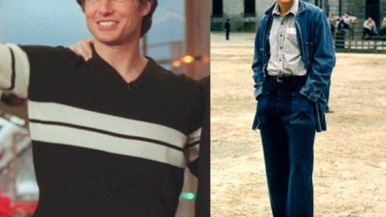 Том Круз в "Изкуплението Шоушенк" През 1994 година главните роли за филма изглеждат ясни - те ще се играят от Тим Робинс и Морган Фрийман. Но ако вместо на режисьора Франк Дерабонт, филмът беше поверен от продуцентите на Роб Райнер, тогава в главните роли биха били Том Круз и Харисън Форд. Жалко - още един актьорски пропуск за Круз