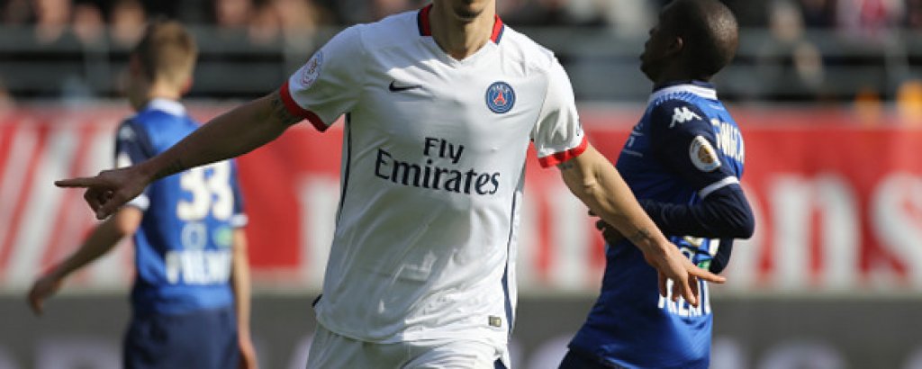 ПСЖ си осигури титлата на Франция през март, а Златан има 38 гола този сезон