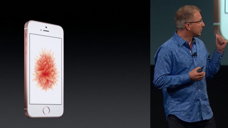 Пролетното събитие на Apple се проведе в Калифорния от 19 часа българско време. Представянето на новите продукти на компанията можеше бъде проследено през Apple устройства, както и под браузър Edge при Windows 10. Най-важното на събитието беше запознаването на публиката с функциите на новия смартфон iPhone SE - по-малка и по-евтина версия на iPhone 6. Вижте по-важното от представянето на портфолиото на компанията по минути