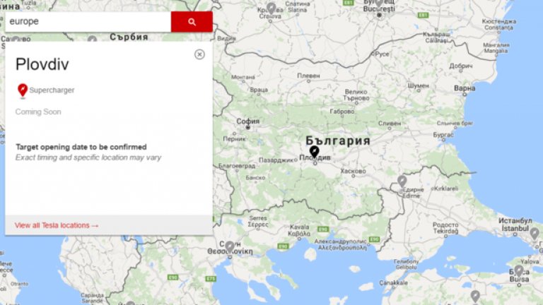 Планът е компанията да увеличи двойно станциите си за зареждане