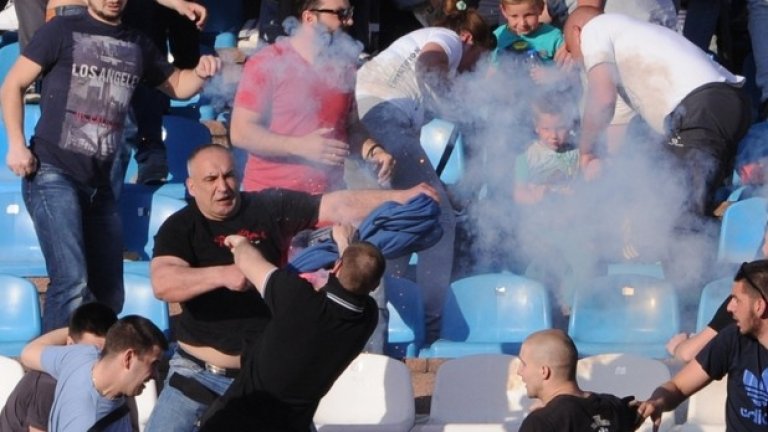 10 за боя, 0 за футбола на Звезда - Партизан