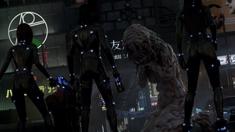 2. Gantz:O (2016, оценка 7,2/10 в IMDB) - Пълнометражно аниме, в което наскоро починали хора биват съживени и оборудвани с високо-технологични оръжия. Защо? За да се борят с армия от чудовища, която напада Токио и Осака.
Gantz:О е адаптация на мангата Gantz и е една по-нова продукция, която може да ви удиви с някои от визуалните си детайли.
