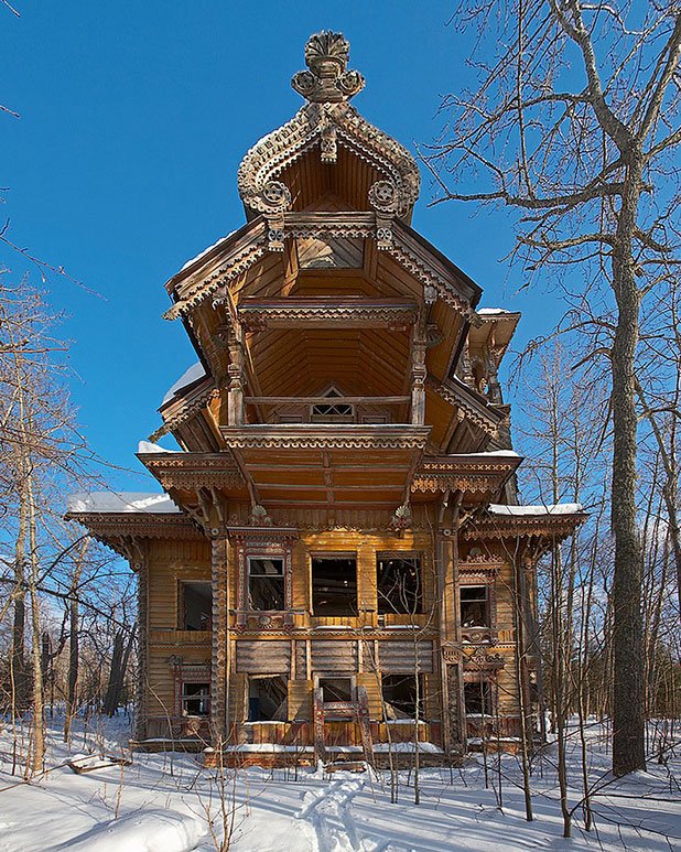 Дървените къщи на Русия
