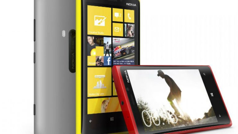 Моделът Lumia 920 е актуалният Windows Phone 8 флагман на Nokia. Дано до края на годината финландицте не се откажат и от тази операционна система...
