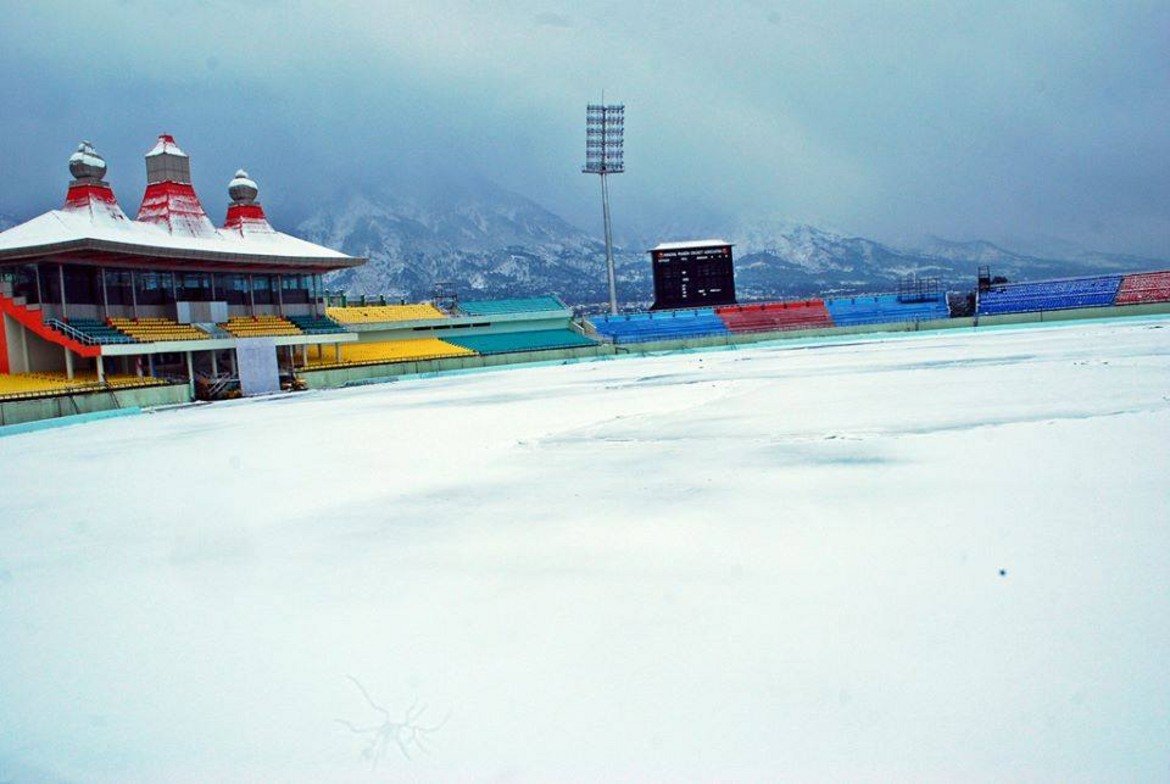 Стадион за крикет в Хималаите