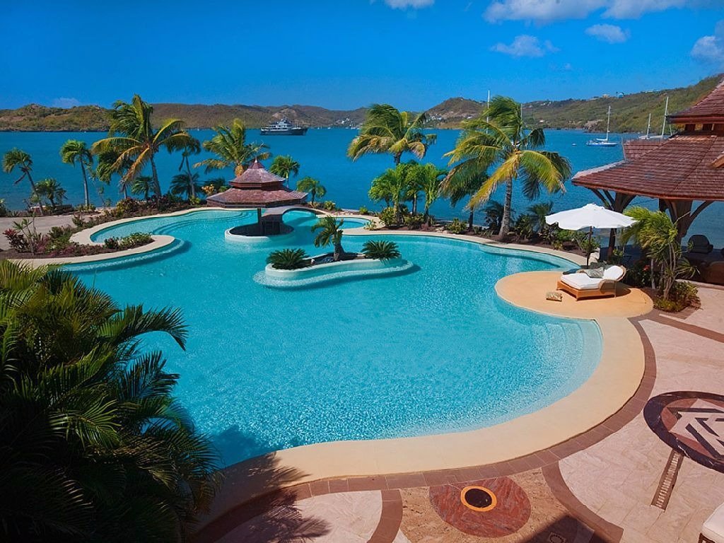 Остров Каливини в Карибско море