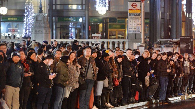 Транспортен хаос в Лондон заради стачка на метрото