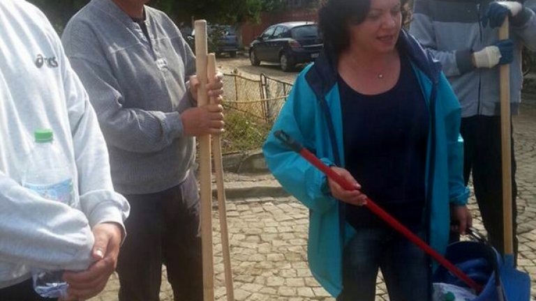 На паважа, но с гумени ботуши