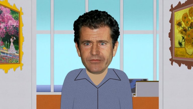 Сезон 8 - The Passion of the JewЕпизодът е сред най-некоректните политически серии, ако въобще може да се направи такава класация. От една страна имаме подигравките с Мел Гибсън, който гони Стан и Кени с боядисано лице като в „Смело сърце“, защото момчетата си искат парите, изхарчени да гледат „Страстите Христови“. От друга страна след гледането на филма Картман, прочут с антисемитсктие си възгледи, основава цял фенклуб на Гибсън и обикаля задния си двор в неонацистка униформа. През това време Кайл решава, че Картман е бил прав през цялото време, защото евреите са разпнали Исус Христос. Накрая следва прочувствена реч от Стан и (почти) хепи енд.