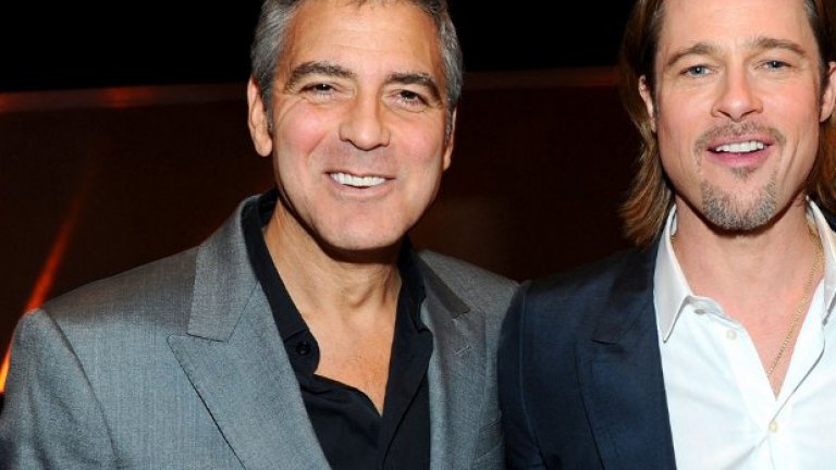 "Брад е велик човек," казва Клуни. "Добри приятели сме, но нещата между нас са различни от това, което хората си мислят - което означава, че не прекарваме много време заедно