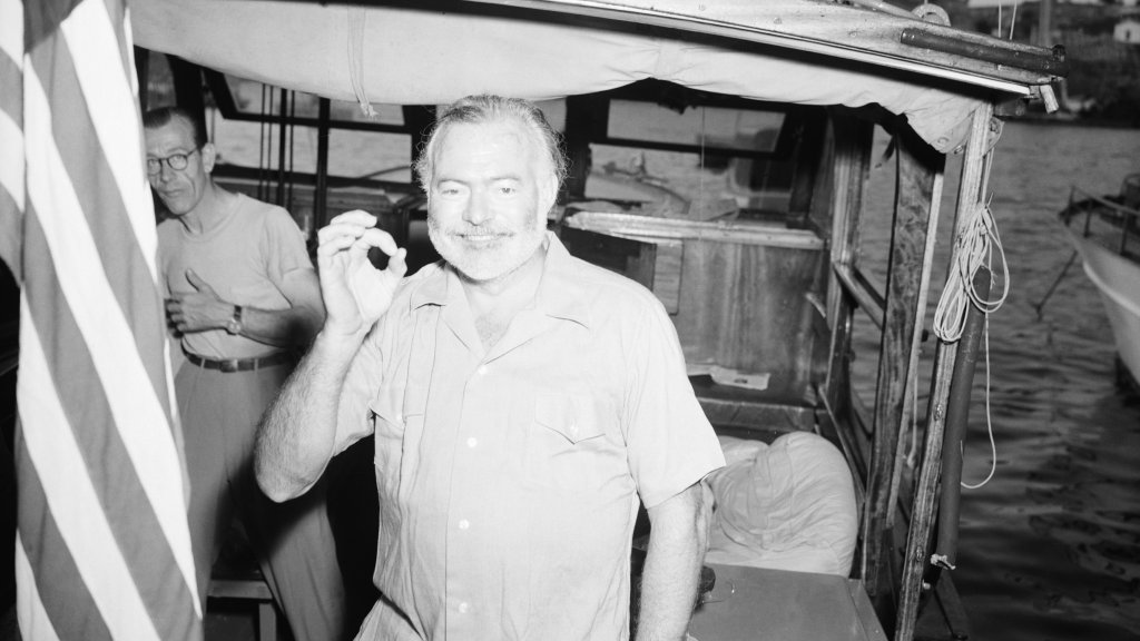 A Fishless Ernest Hemingway