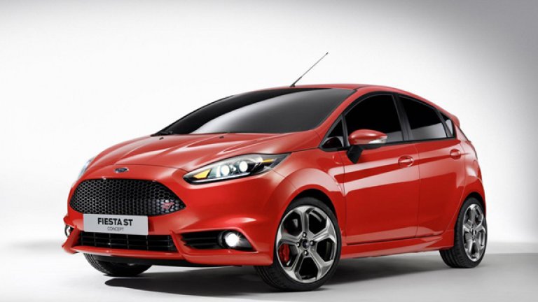 Ford Fiesta ST ще има мощност 180 конски сили