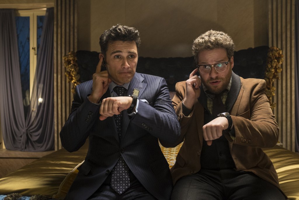 През 2014-а се появява спорния The Interview, който е спрян, забранен за излъчване и прочие неща... Истината е, че филмът е по идиотски смешен и Франко е убийствен в него.