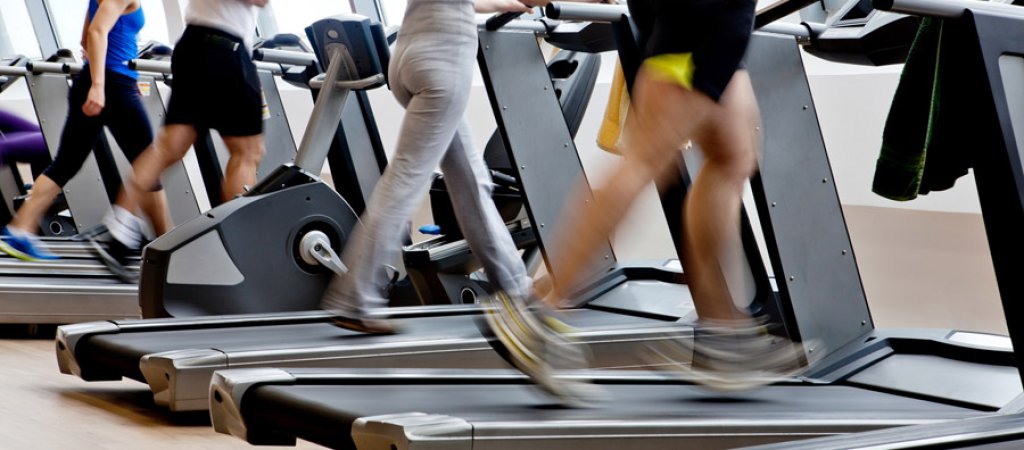 1. 2 минути бягане на пътеката с равномерно темпо