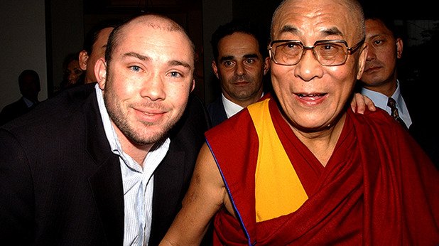С Далай Лама, 2002