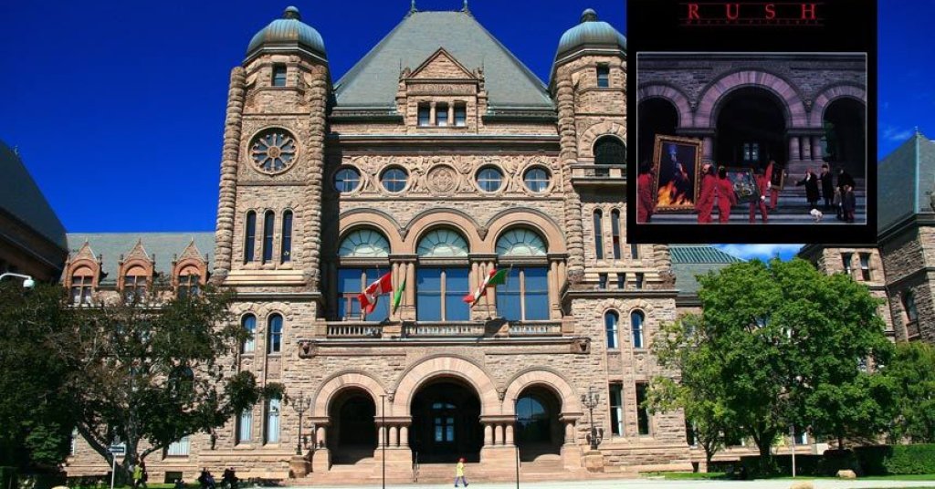 Rush – Moving Pictures: Ontario Legislature Building, Toronto
